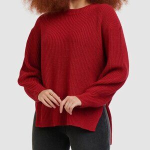 Black Tape Womens Sweater PXS Red
